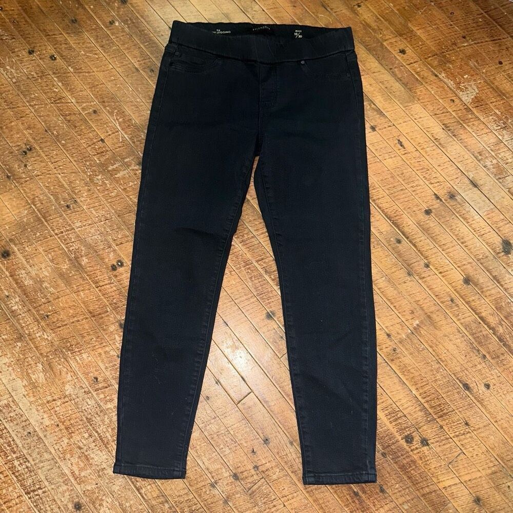 Liverpool denim pull on blue elastic waist 10/30P leggings